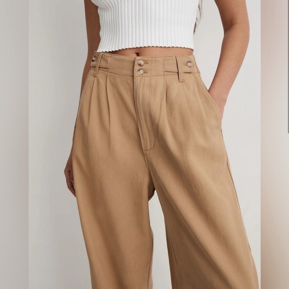 Madewell The Harlow Wide-Leg Pant Sz 6 - Picture 13 of 13